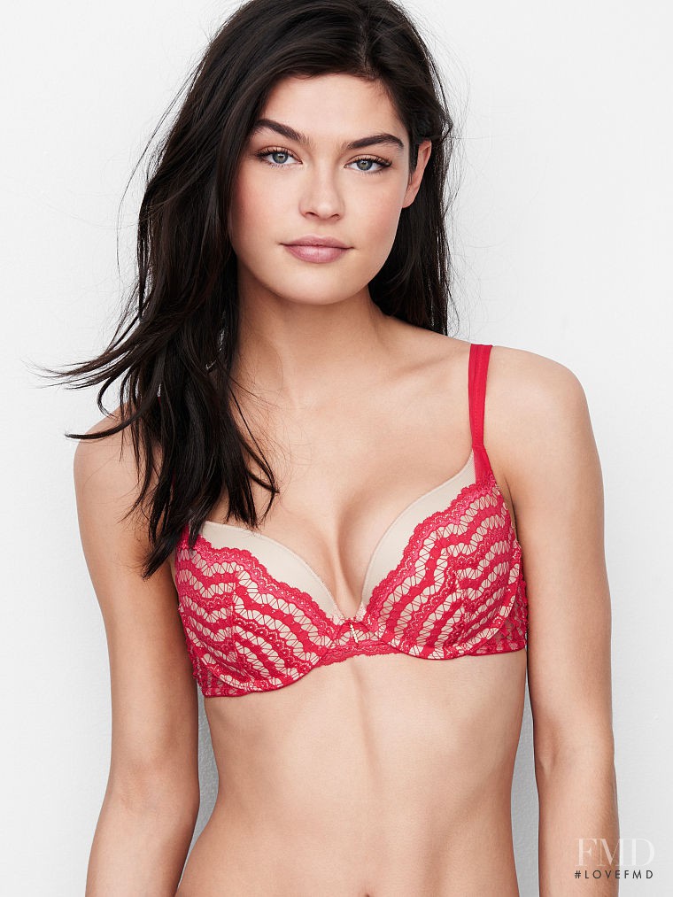Lauren Layne featured in  the Victoria\'s Secret Lingerie catalogue for Spring/Summer 2016