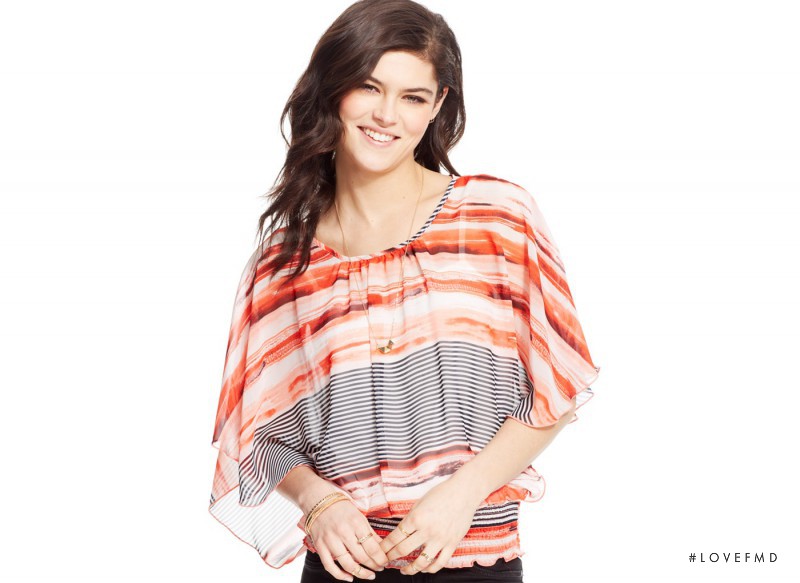 Lauren Layne featured in  the Macy\'s catalogue for Spring/Summer 2015