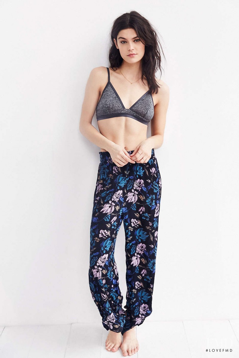 Lauren Layne featured in  the Urban Outfitters Lingerie, Nighwear & Homewear catalogue for Autumn/Winter 2015