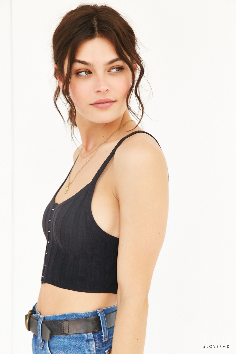 Lauren Layne featured in  the Urban Outfitters Lingerie, Nighwear & Homewear catalogue for Autumn/Winter 2015