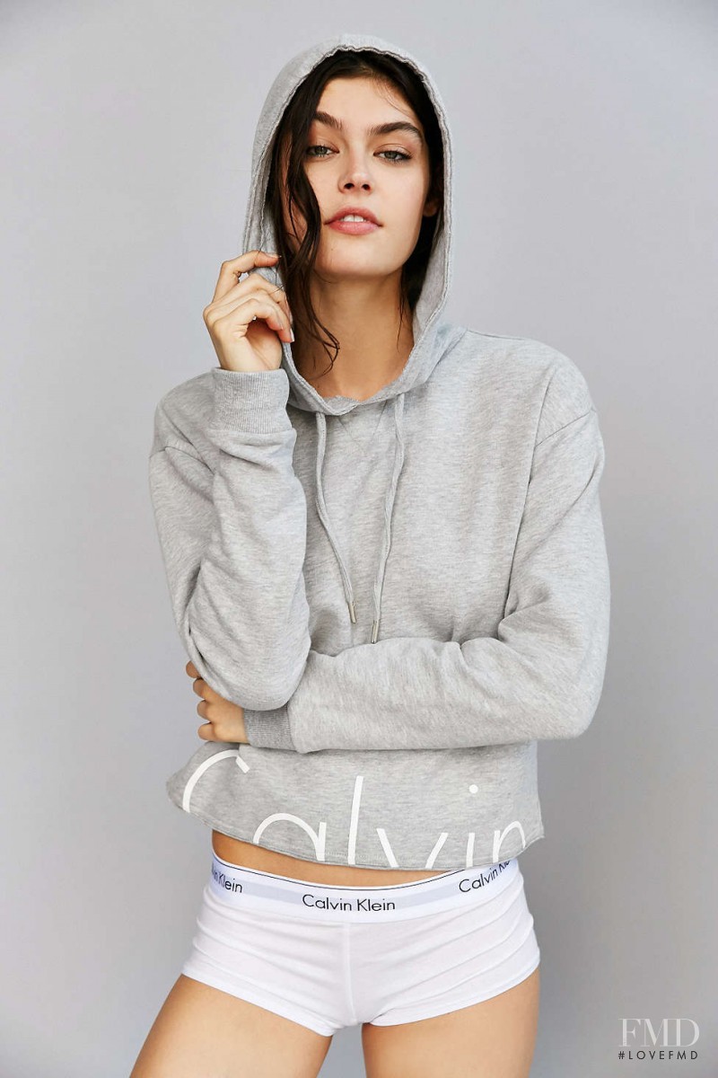 Lauren Layne featured in  the Urban Outfitters x Calvin Klein catalogue for Autumn/Winter 2015