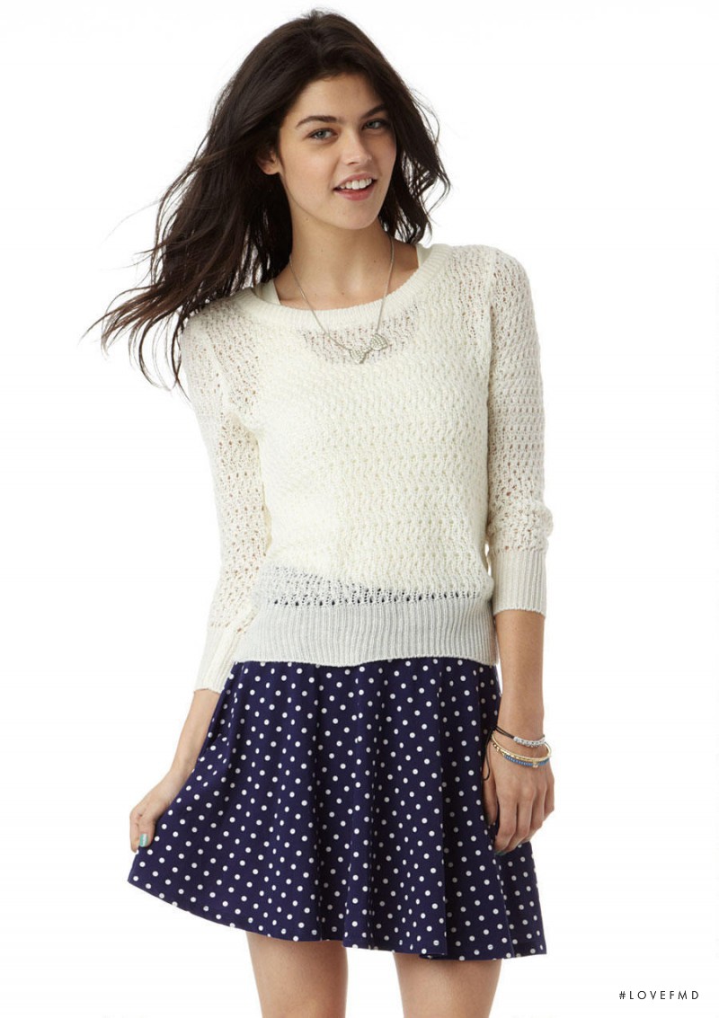 Lauren Layne featured in  the Delias catalogue for Autumn/Winter 2013