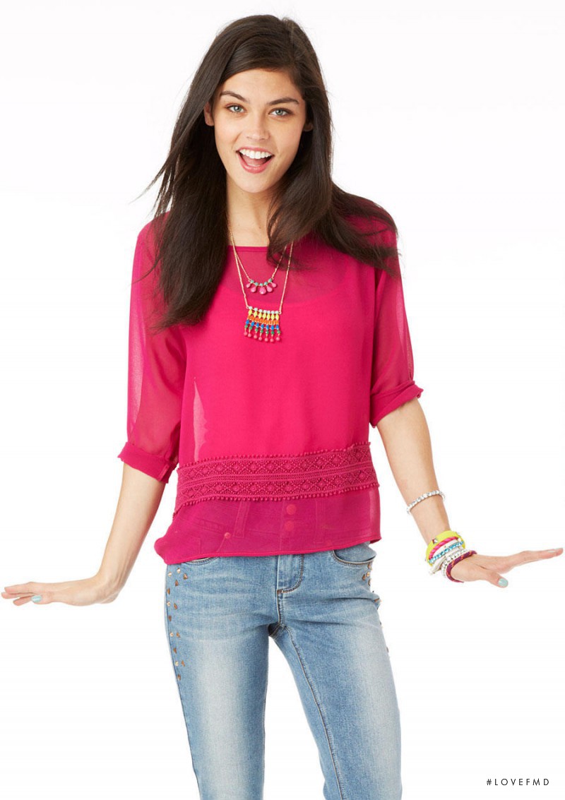 Lauren Layne featured in  the Delias catalogue for Autumn/Winter 2013