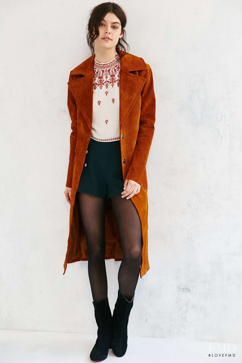 Lauren Layne featured in  the Urban Outfitters Fashion catalogue for Autumn/Winter 2015