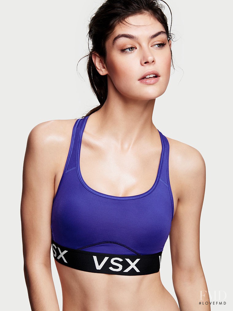 Lauren Layne featured in  the Victoria\'s Secret VSX catalogue for Autumn/Winter 2016