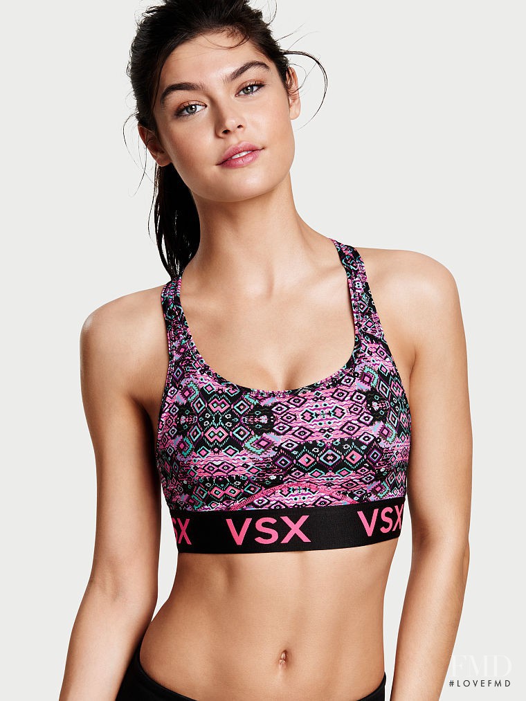 Lauren Layne featured in  the Victoria\'s Secret VSX catalogue for Autumn/Winter 2016