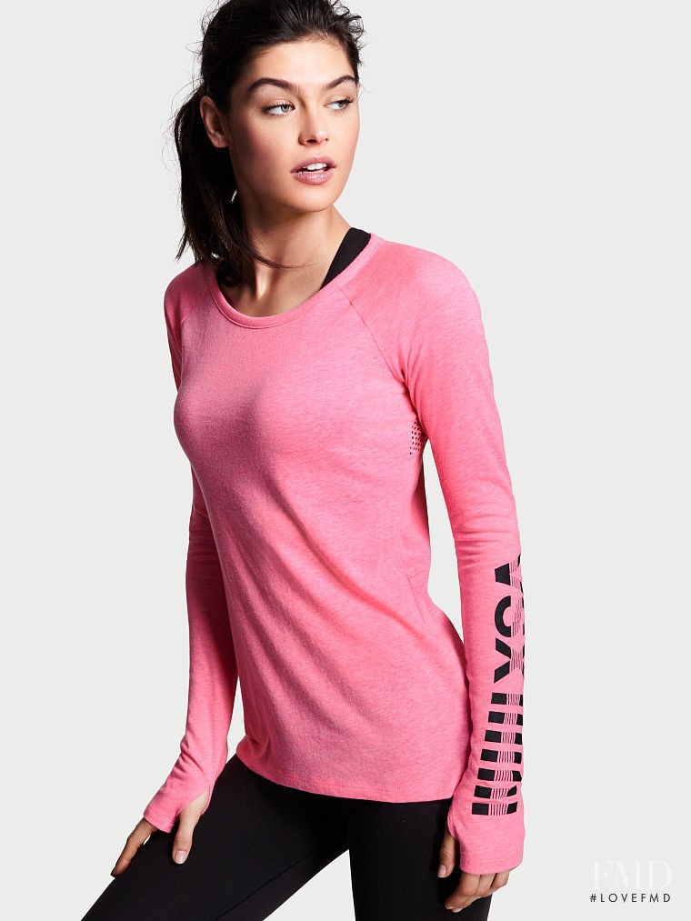 Lauren Layne featured in  the Victoria\'s Secret VSX catalogue for Autumn/Winter 2016