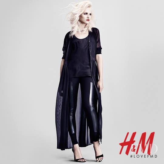 Ginta Lapina featured in  the H&M catalogue for Pre-Fall 2013