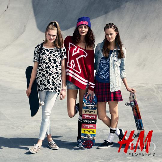 H&M Divided Divided - Skater style catalogue for Fall 2013