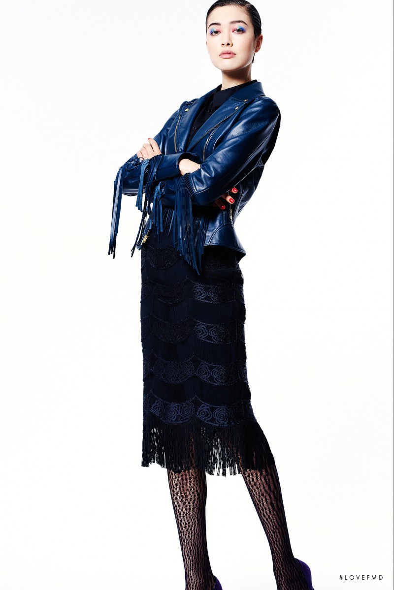 Kouka Webb featured in  the Zac Zac Posen fashion show for Pre-Fall 2015