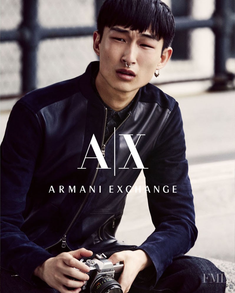 Armani Exchange advertisement for Autumn/Winter 2015