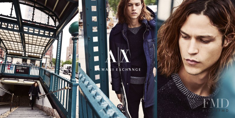 Armani Exchange advertisement for Autumn/Winter 2015