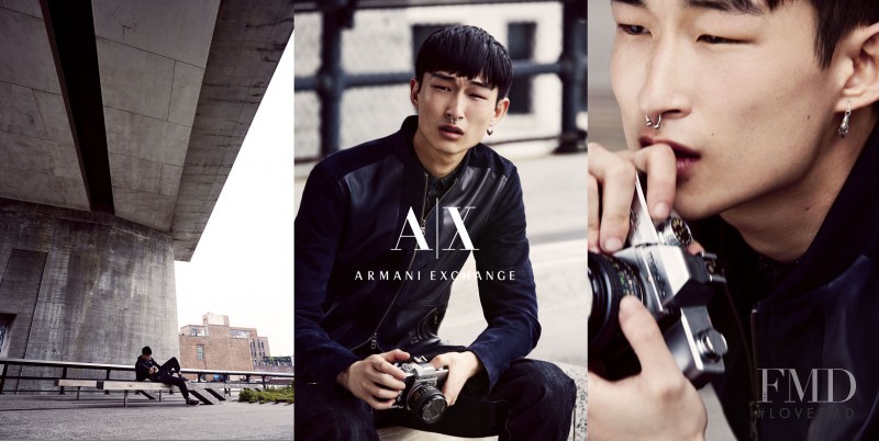 Armani Exchange advertisement for Autumn/Winter 2015