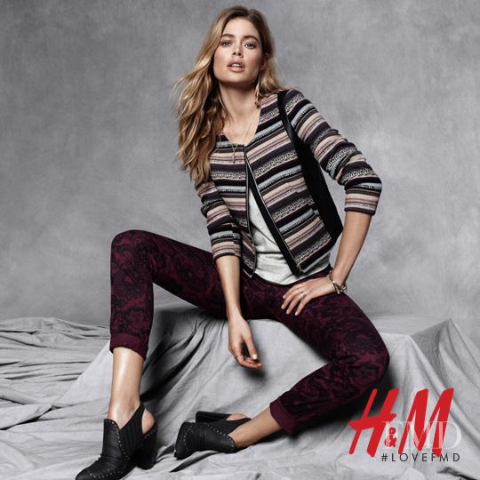 Doutzen Kroes featured in  the H&M catalogue for Fall 2013