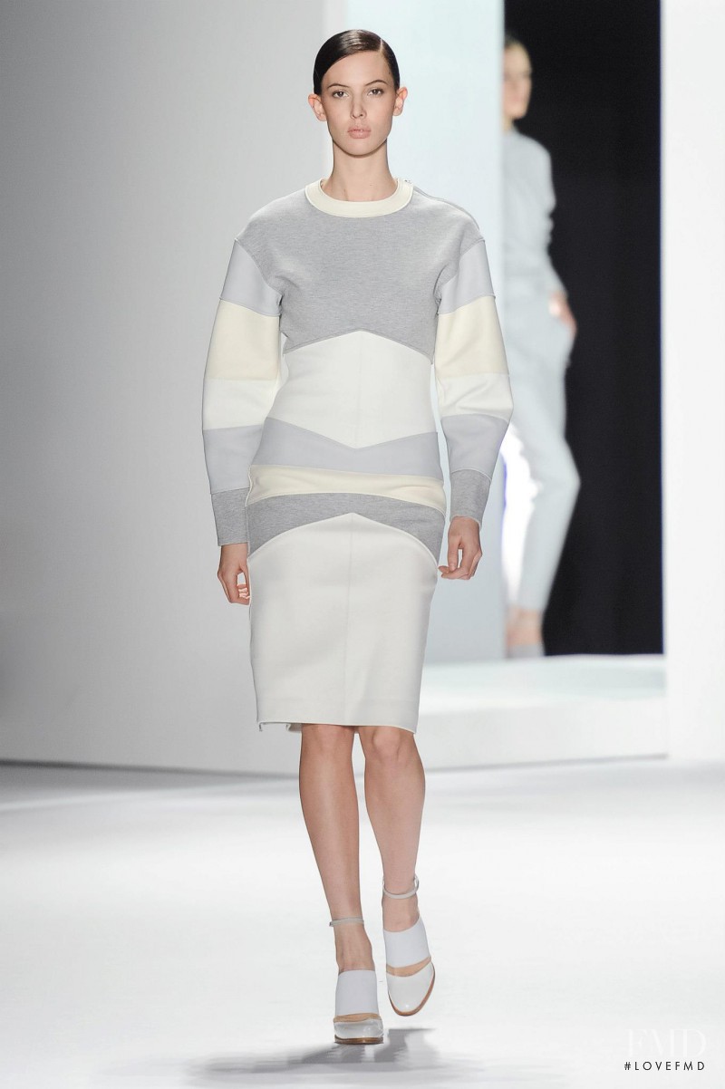 Ruby Aldridge featured in  the Lacoste fashion show for Autumn/Winter 2013