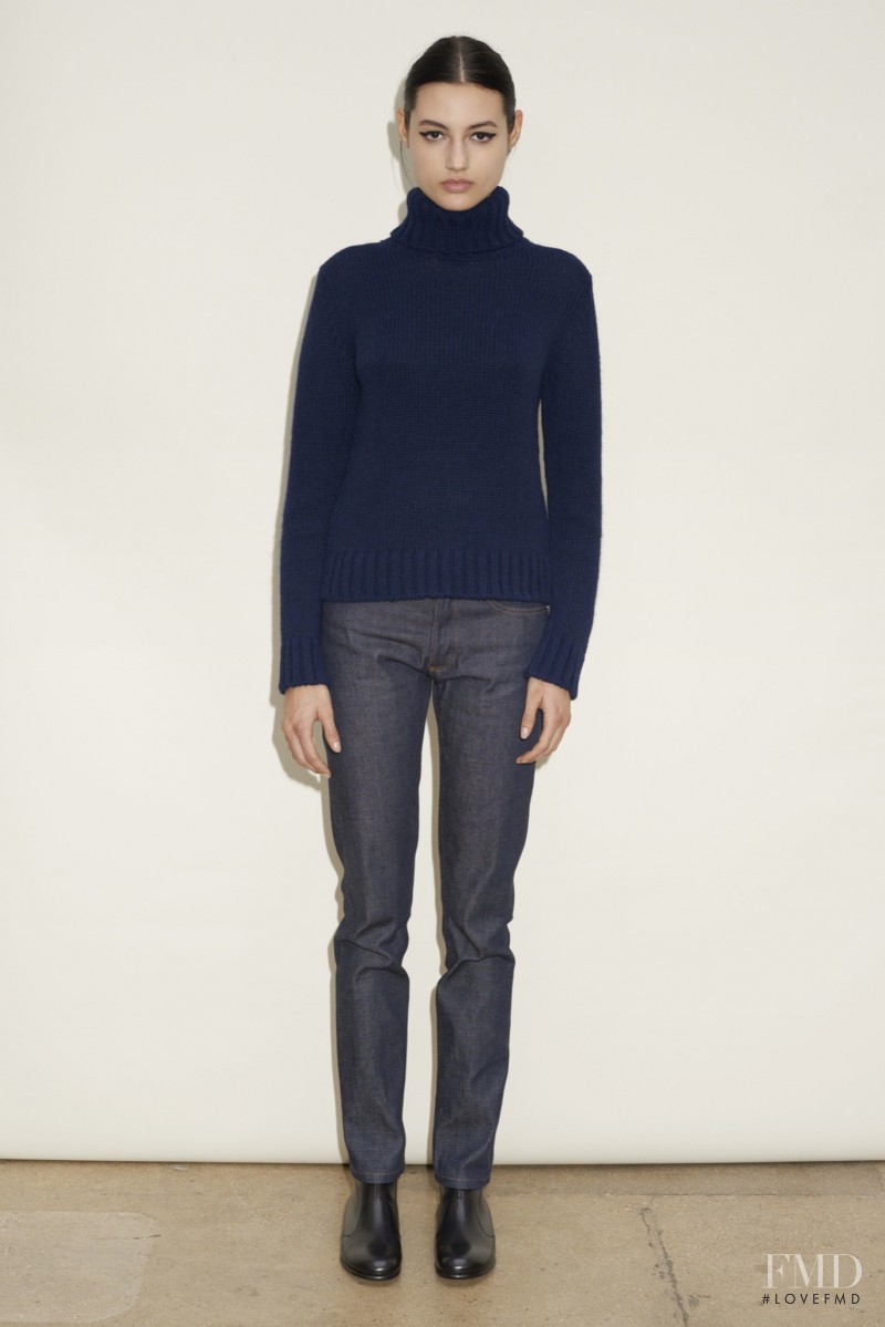 Bruna Ludtke featured in  the A.P.C. fashion show for Autumn/Winter 2015