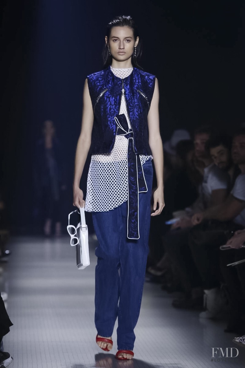 Bruna Ludtke featured in  the Vitorino Camposs fashion show for Autumn/Winter 2015