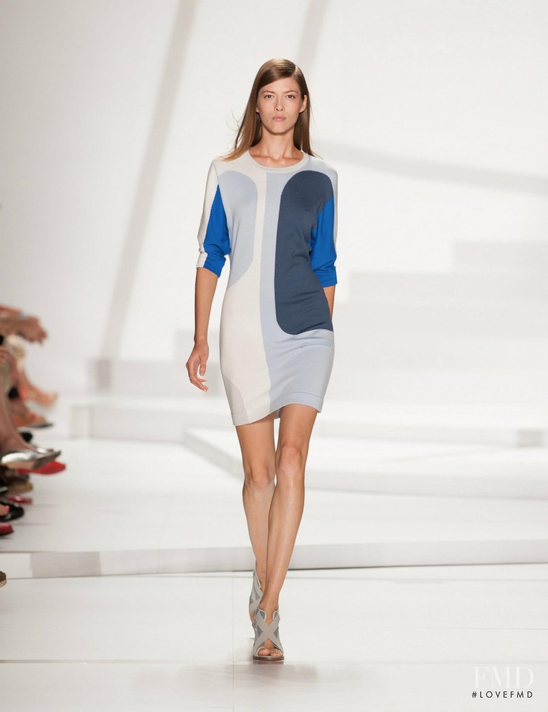Yulia Kharlapanova featured in  the Lacoste fashion show for Spring/Summer 2013
