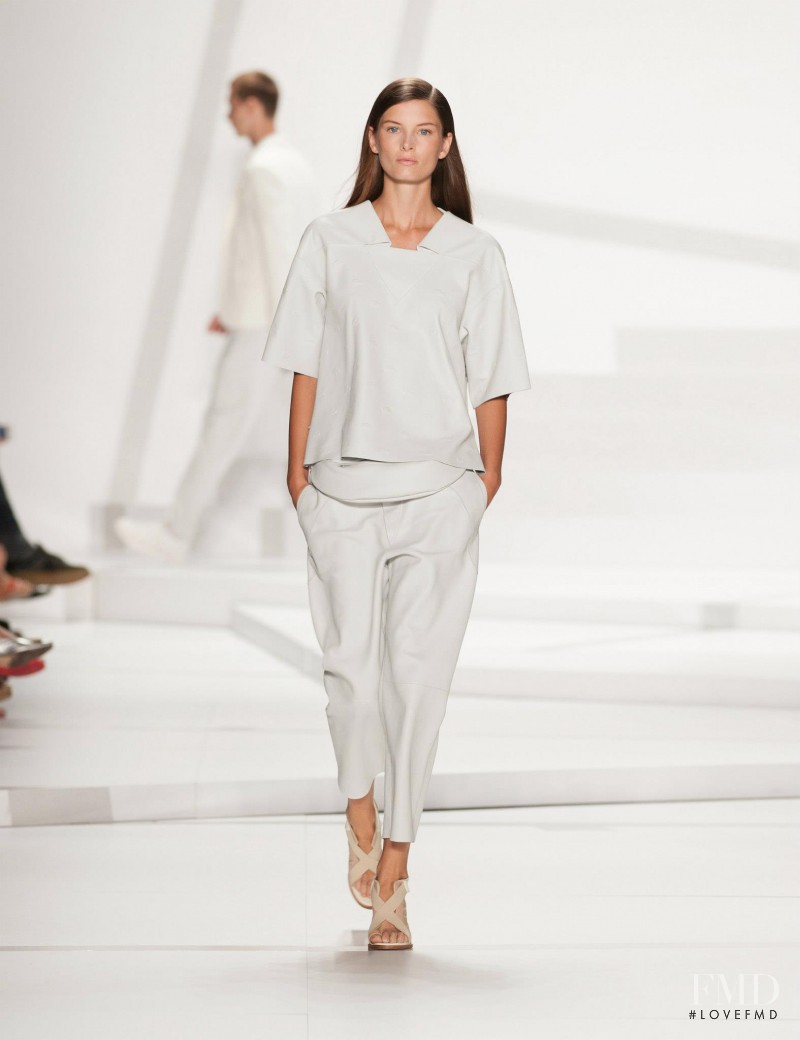 Ava Smith featured in  the Lacoste fashion show for Spring/Summer 2013
