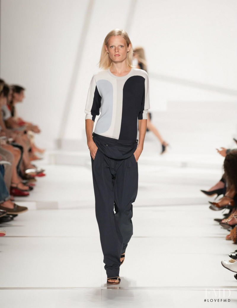 Hanne Gaby Odiele featured in  the Lacoste fashion show for Spring/Summer 2013
