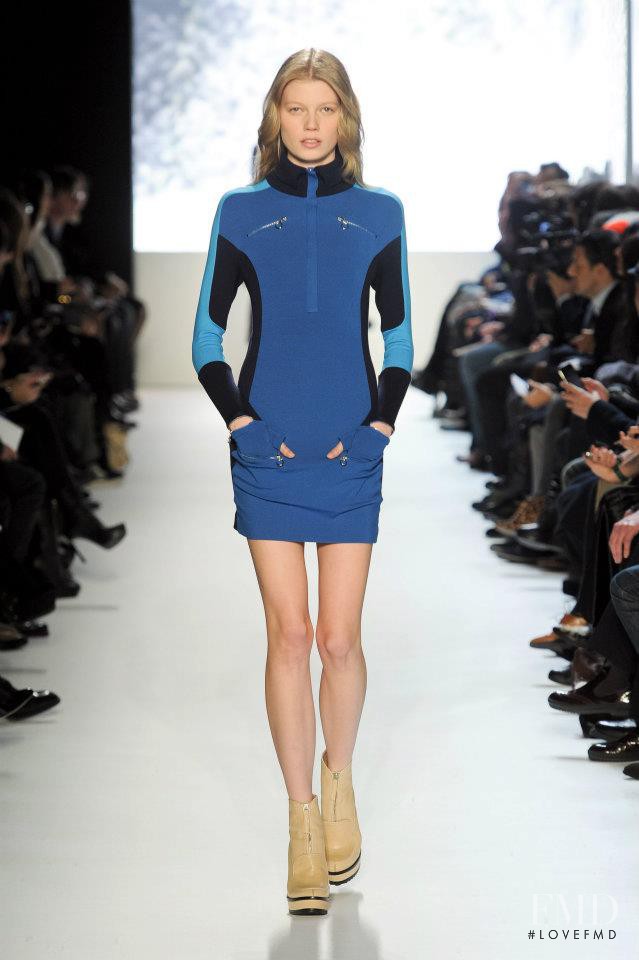 Saara Sihvonen featured in  the Lacoste fashion show for Autumn/Winter 2012