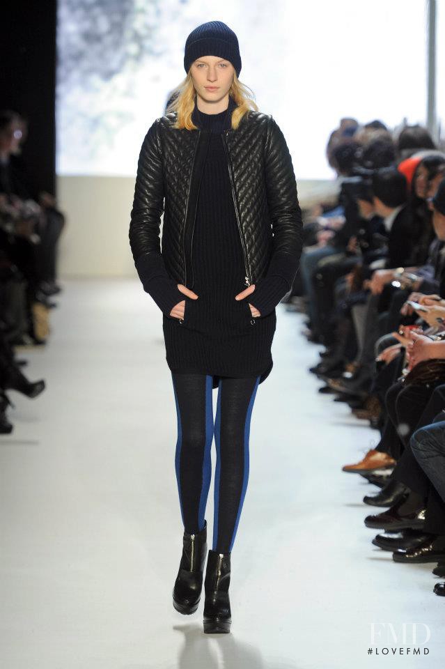 Julia Nobis featured in  the Lacoste fashion show for Autumn/Winter 2012