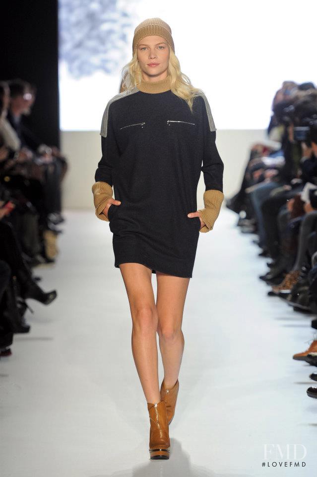 Aline Weber featured in  the Lacoste fashion show for Autumn/Winter 2012