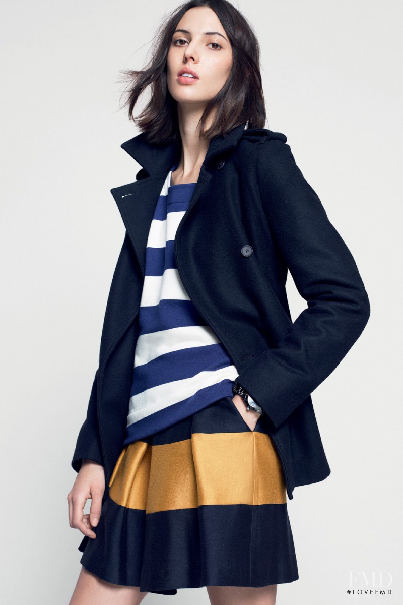 Ruby Aldridge featured in  the Lacoste fashion show for Pre-Fall 2013