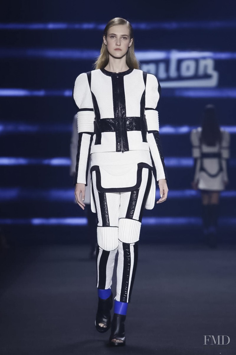 Lana Forneck featured in  the Triton fashion show for Autumn/Winter 2015