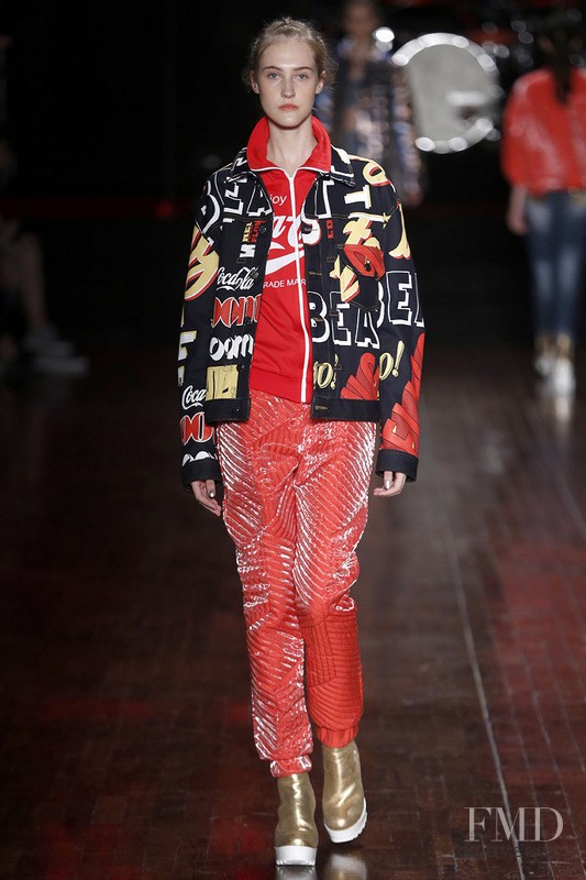 Lana Forneck featured in  the Coca-Cola Clothing fashion show for Autumn/Winter 2015