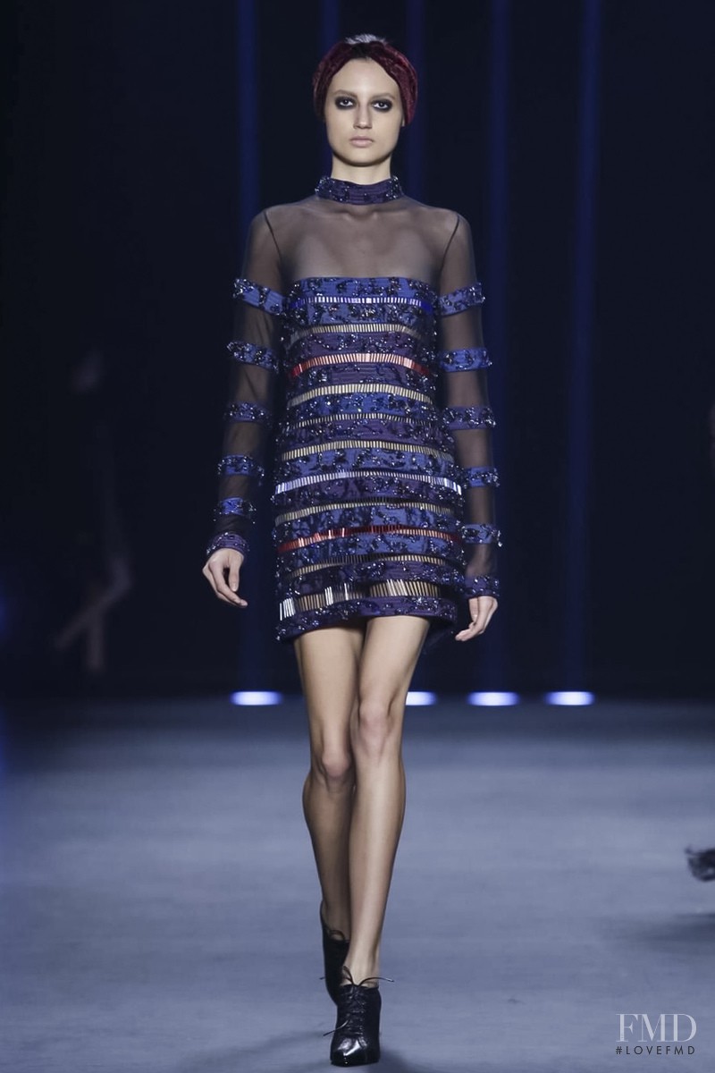 Bruna Ludtke featured in  the Lino Villaventura fashion show for Autumn/Winter 2015