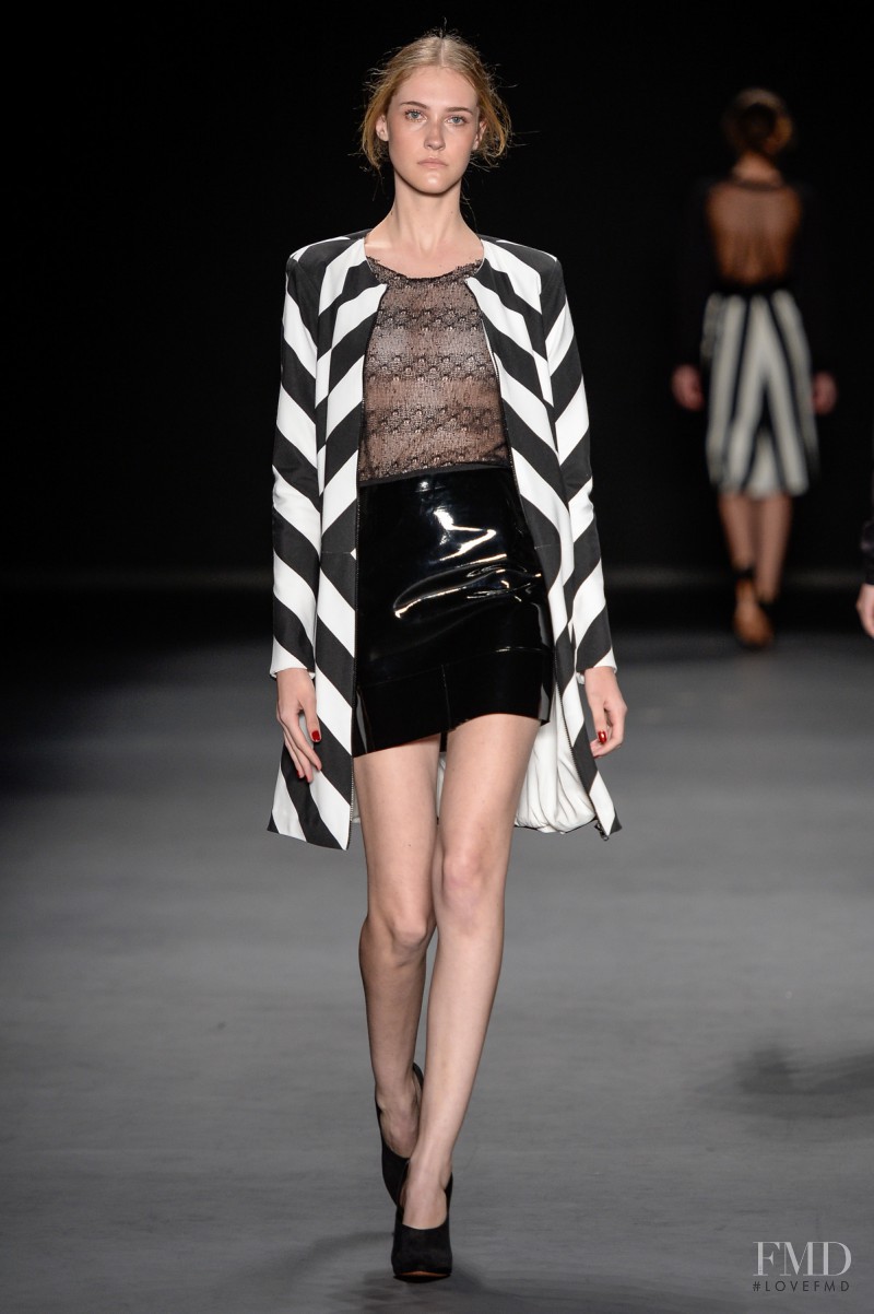 Lana Forneck featured in  the Wagner Kallieno fashion show for Autumn/Winter 2015