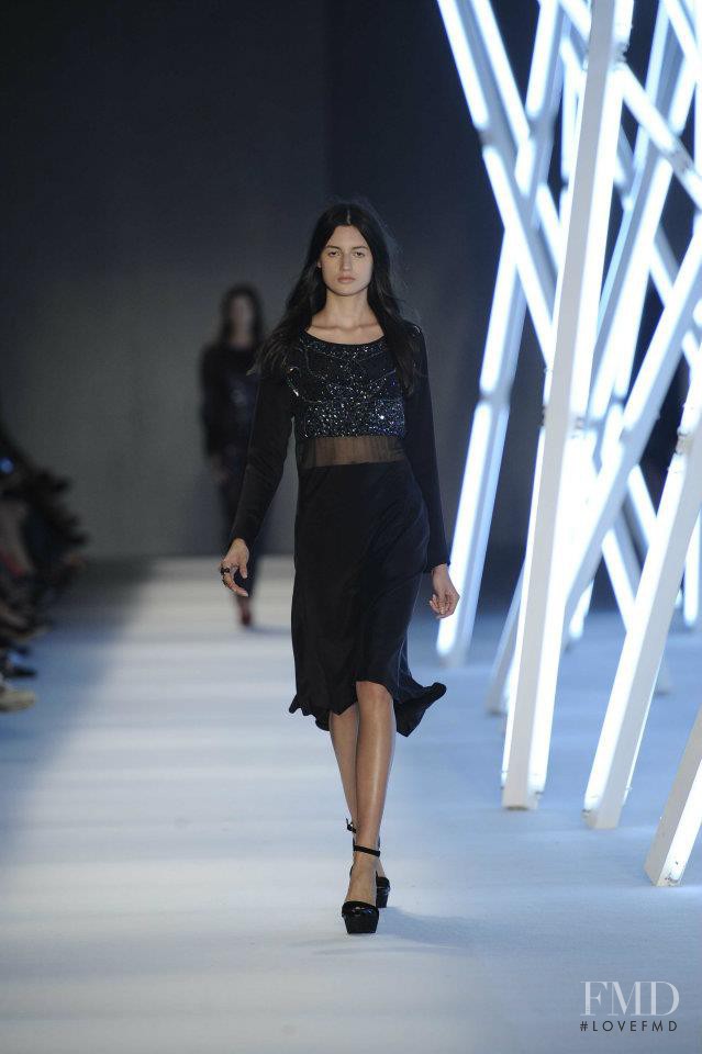 Bruna Ludtke featured in  the Cris Barros fashion show for Autumn/Winter 2012