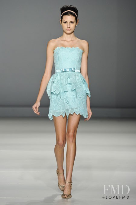 Bruna Ludtke featured in  the Martha Medeiros fashion show for Spring/Summer 2013