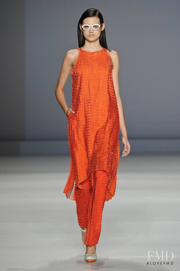 Bruna Ludtke featured in  the Apartamento 03 fashion show for Spring/Summer 2013