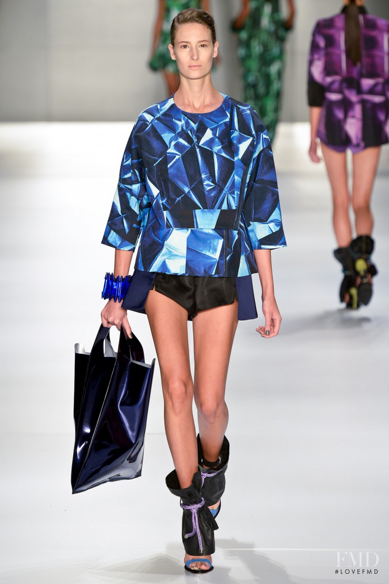 Patricia Muller featured in  the Triton fashion show for Spring/Summer 2013