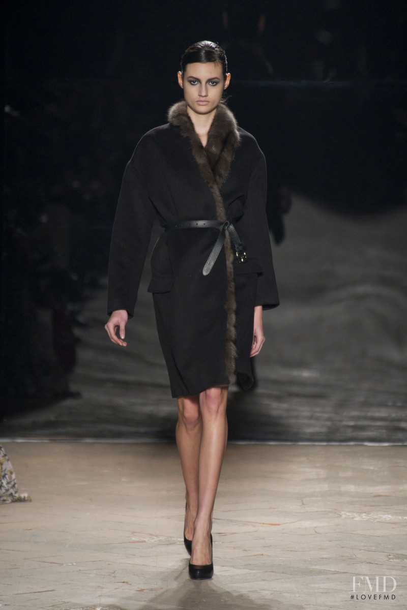 Bruna Ludtke featured in  the Simonetta Ravizza fashion show for Autumn/Winter 2013