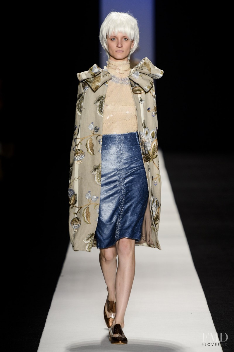 Marina Heiden featured in  the Fernanda Yamamoto fashion show for Spring/Summer 2014