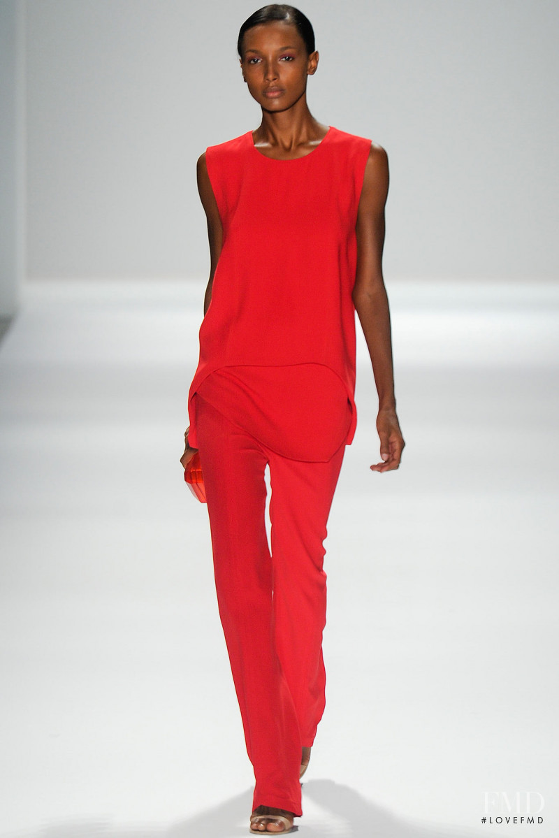 Jasmine Tookes featured in  the Osklen fashion show for Spring/Summer 2014