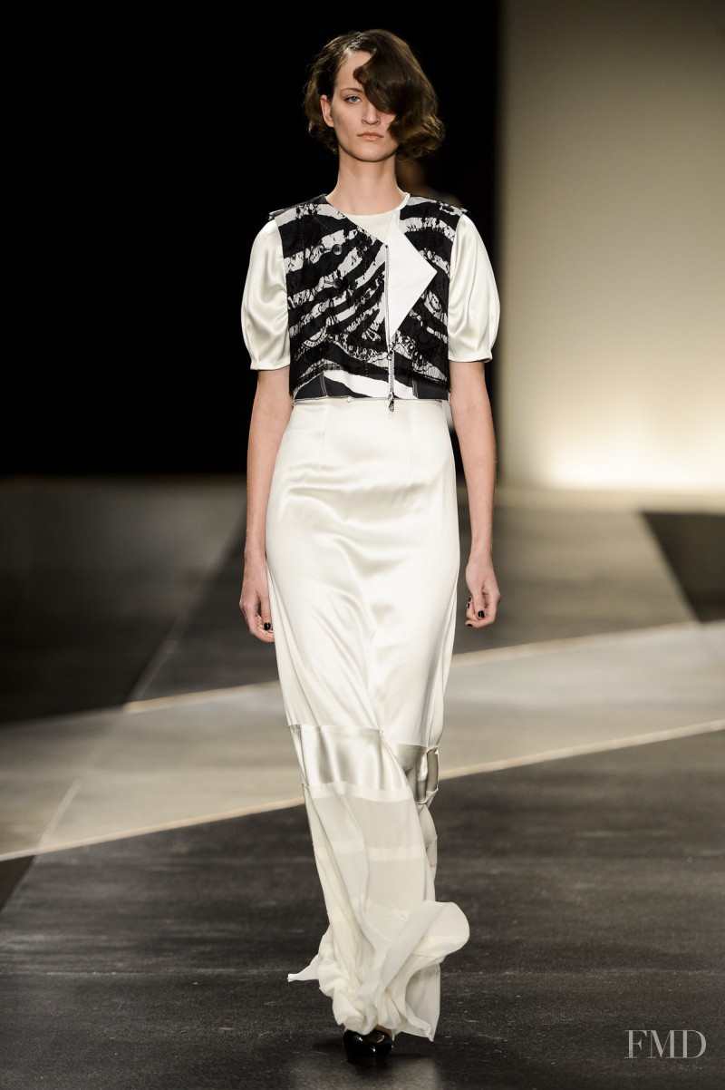 Marina Heiden featured in  the Alexandre Herchcovitch fashion show for Spring/Summer 2014