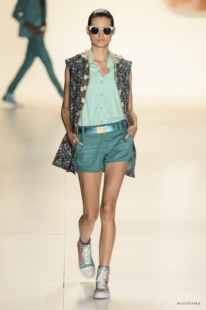 Bruna Ludtke featured in  the TNG fashion show for Spring/Summer 2014