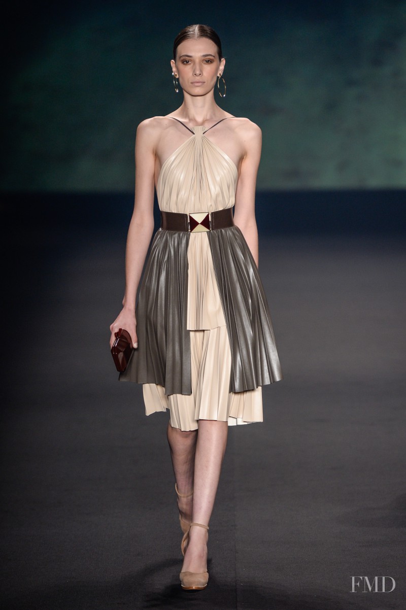 Jaque Cantelli featured in  the Victor Dzenk fashion show for Autumn/Winter 2015