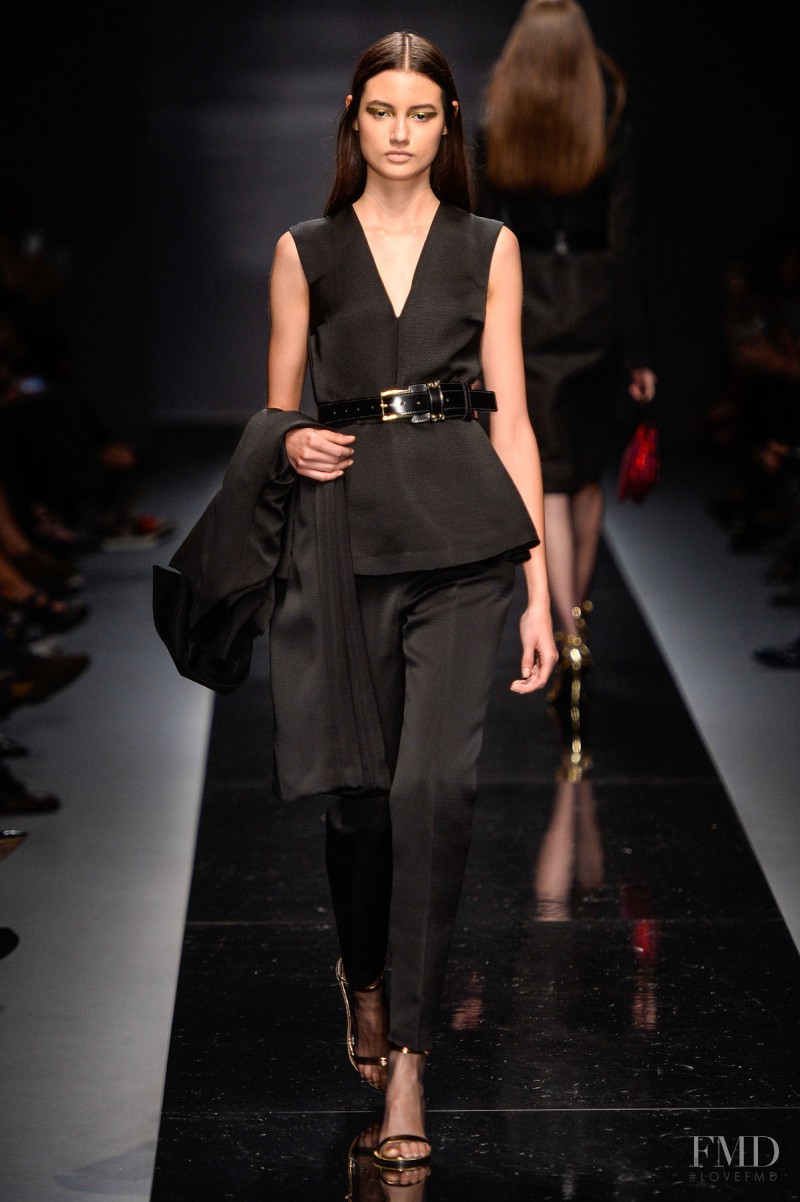 Bruna Ludtke featured in  the Reinaldo Lourenï¿½o fashion show for Autumn/Winter 2014