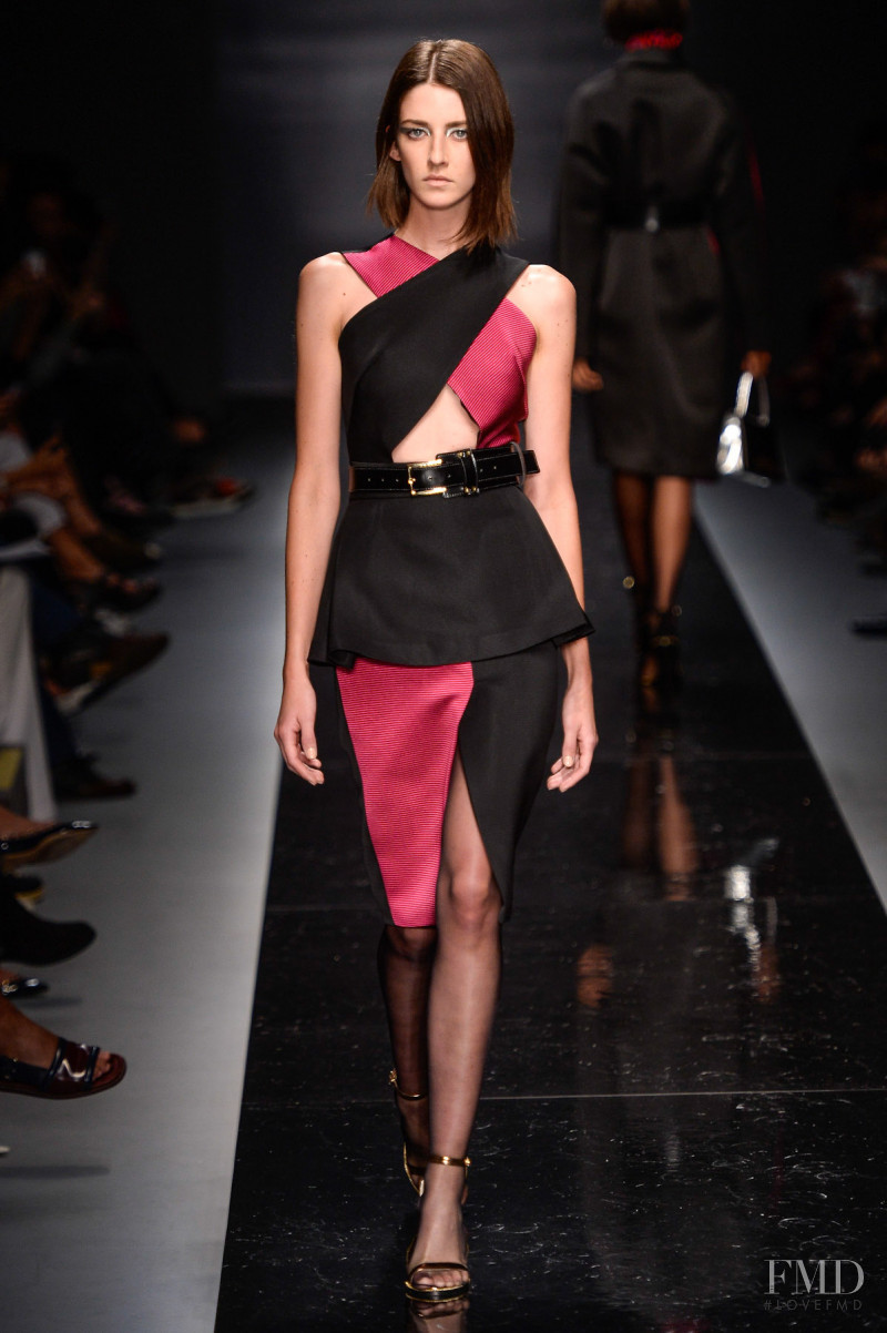 Cristina Herrmann featured in  the Reinaldo Lourenï¿½o fashion show for Autumn/Winter 2014