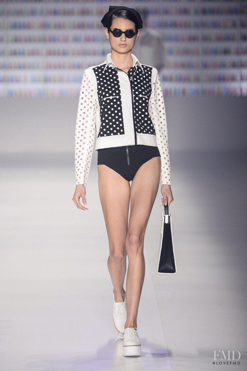 Bruna Ludtke featured in  the Ellus 2nd Floor fashion show for Spring/Summer 2014