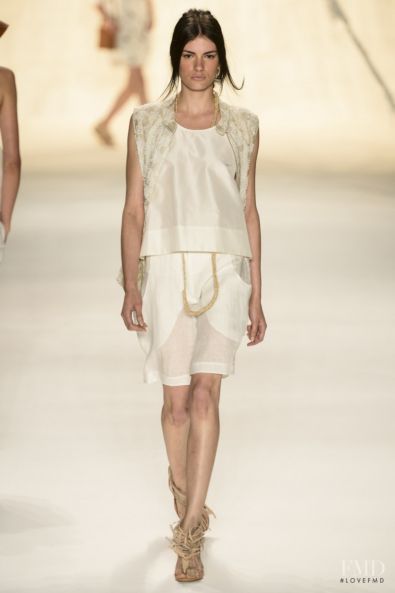 Rebecca Gobbi featured in  the Cantï¿½o fashion show for Spring/Summer 2014