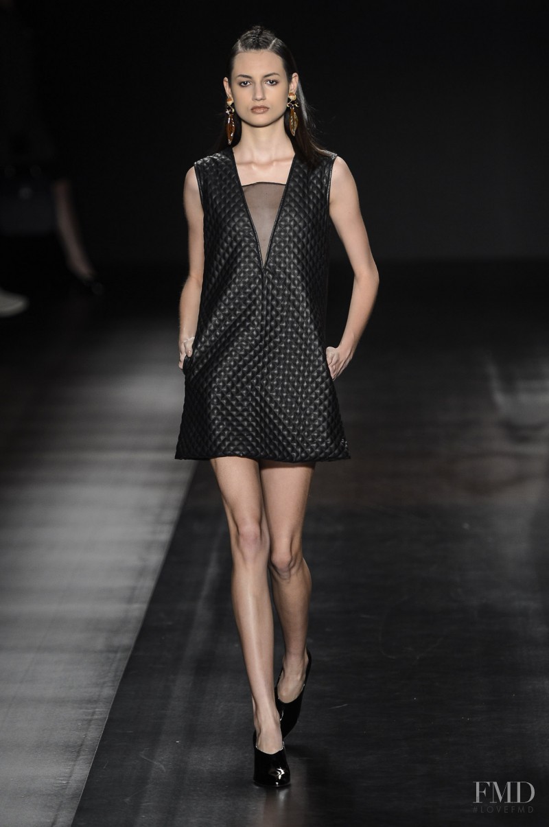 Bruna Ludtke featured in  the Helo Rocha - Teca fashion show for Autumn/Winter 2013