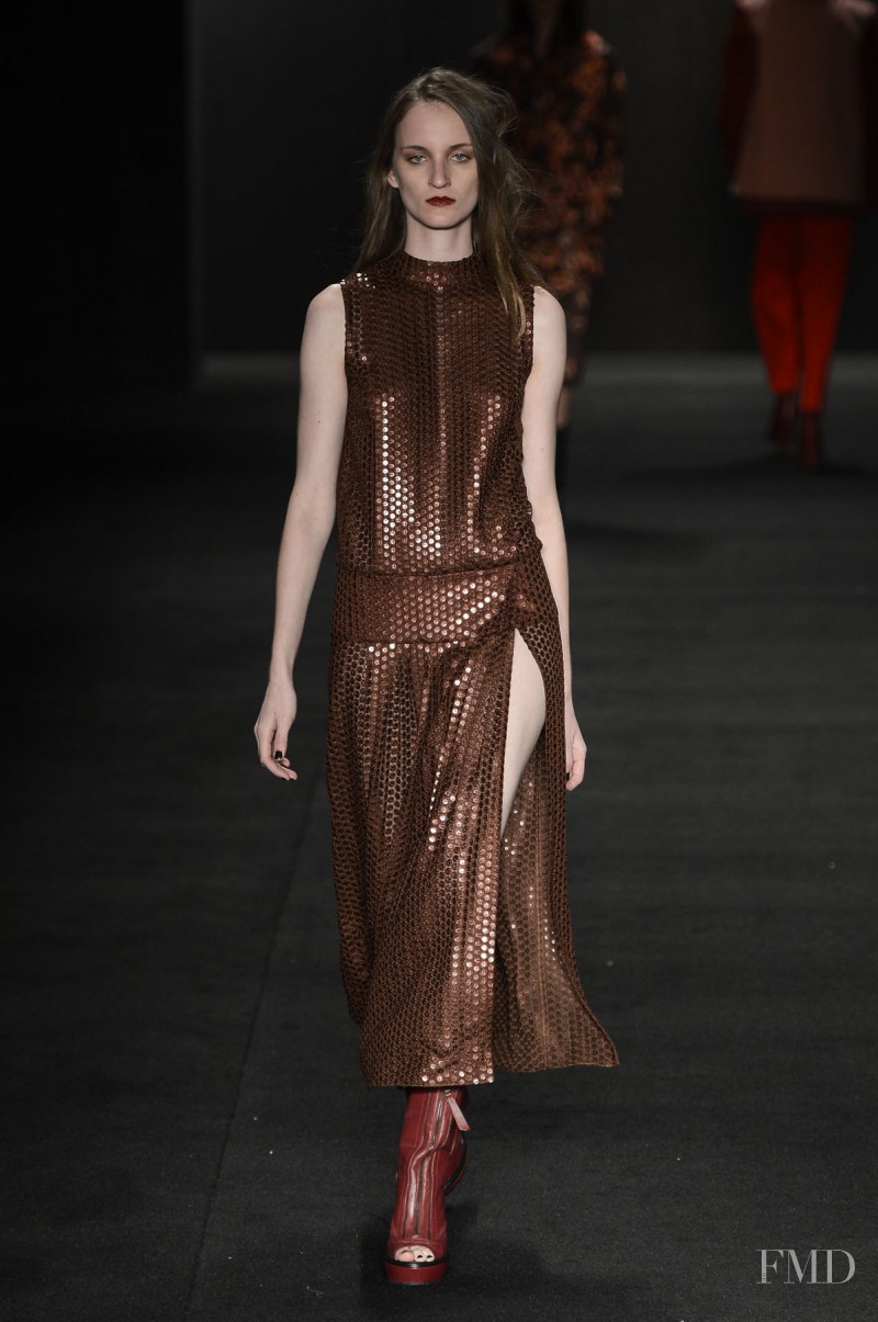 Marina Heiden featured in  the Triton fashion show for Autumn/Winter 2013
