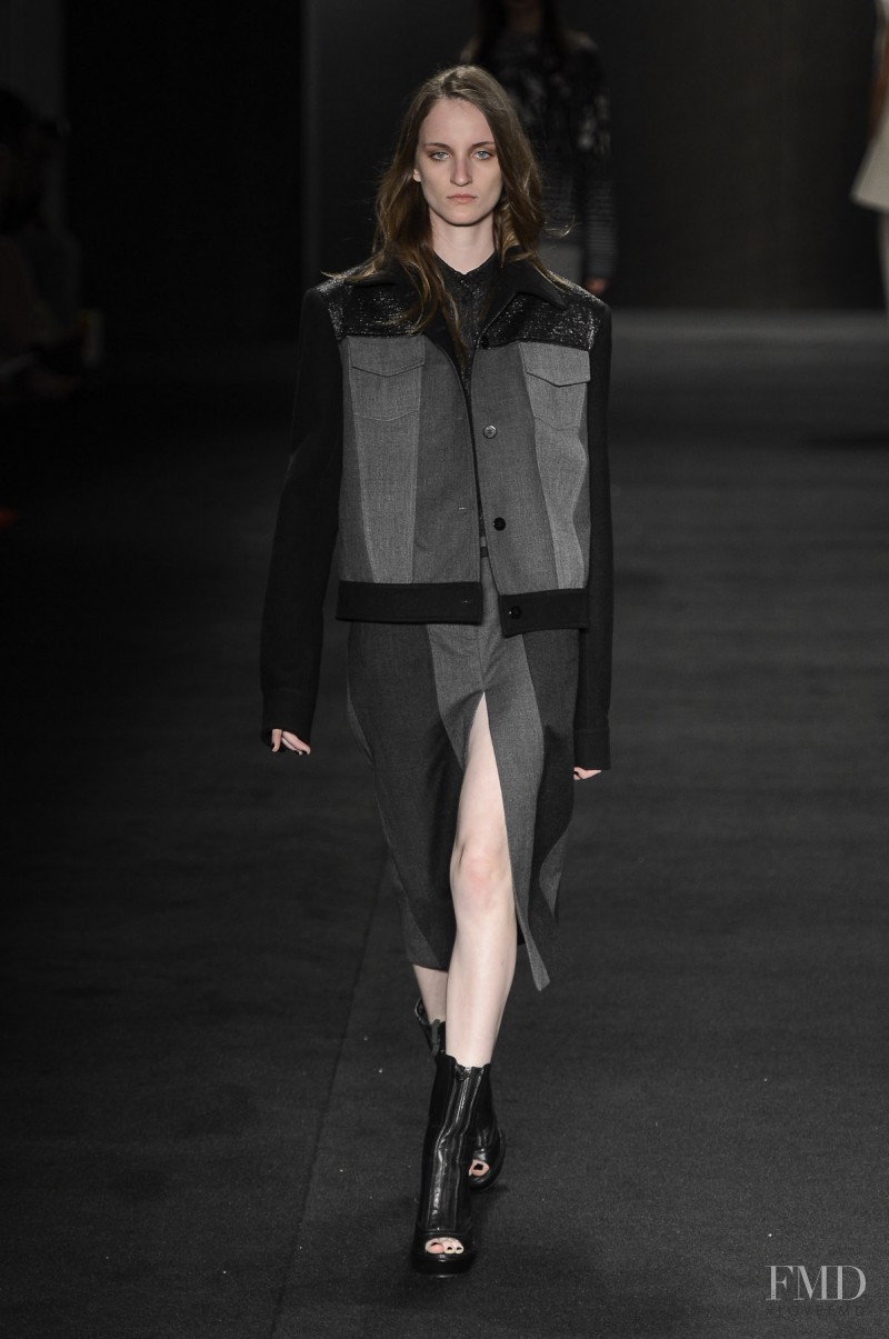 Marina Heiden featured in  the Triton fashion show for Autumn/Winter 2013