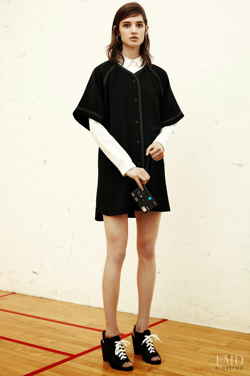 Kate Goodling featured in  the rag & bone fashion show for Pre-Fall 2014